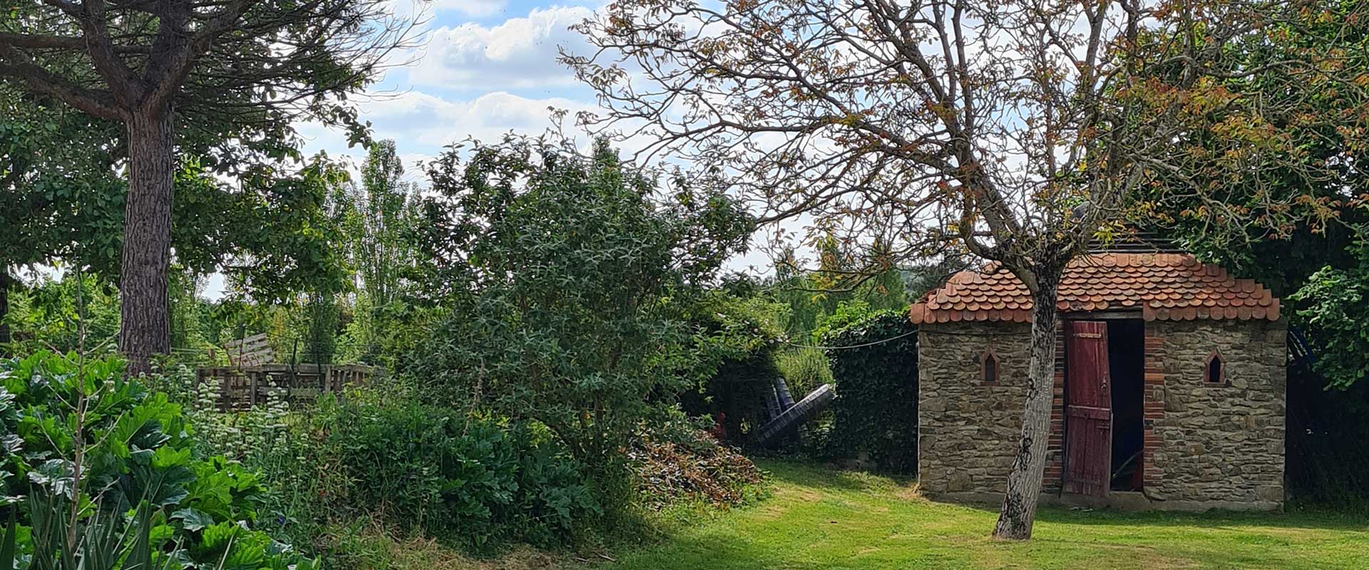 Jardin de la colline des hauts bocages vendéens